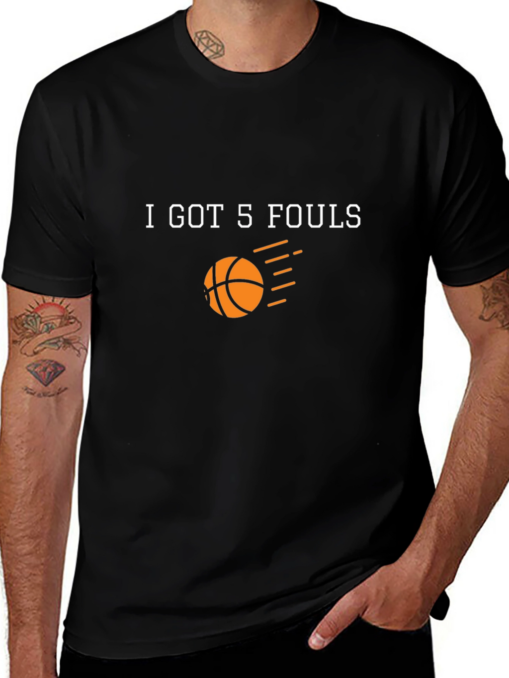 I Got 5 Fouls Basketball T-Shirt