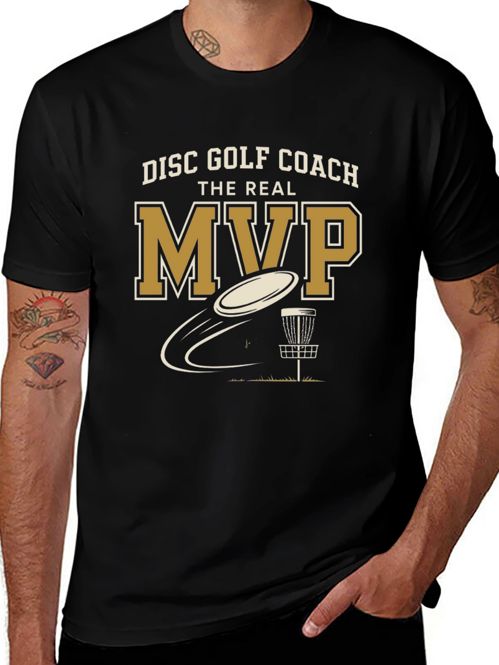 Disc Golf Coach MVP Graphic T-Shirt