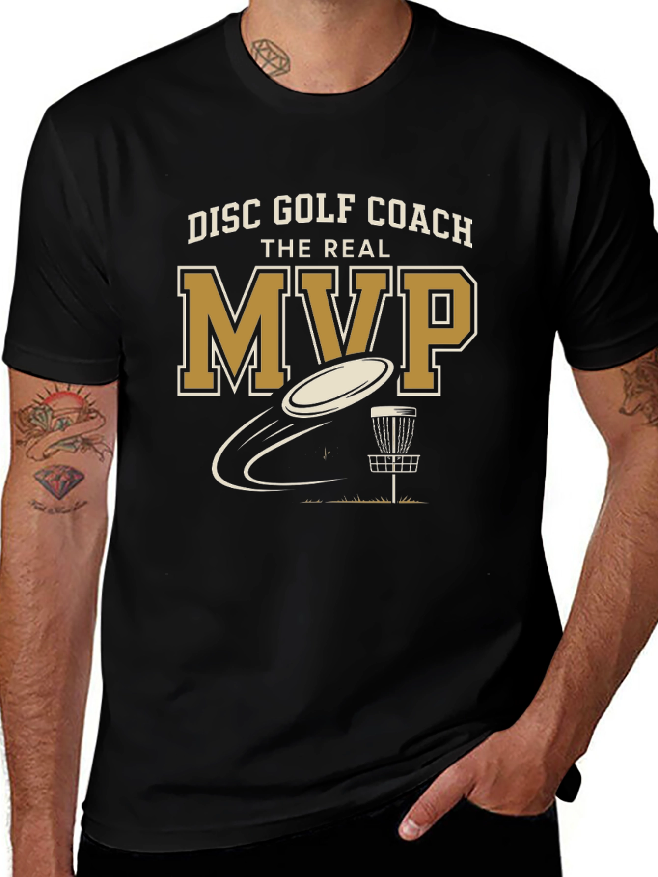 Disc Golf Coach MVP Graphic T-Shirt