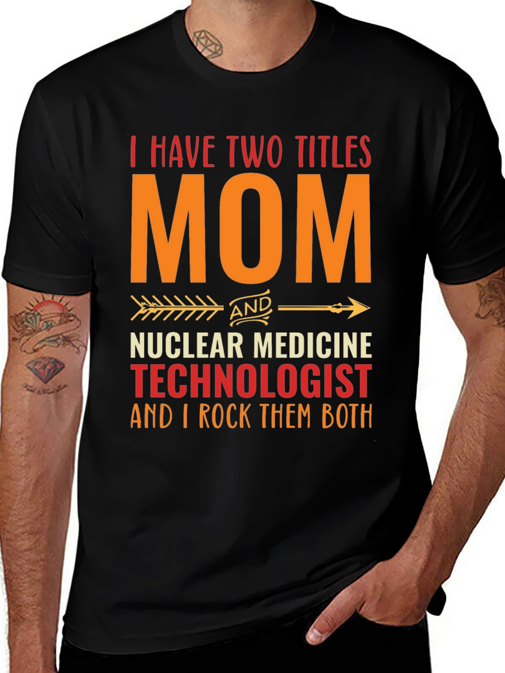 Mom Nuclear Medicine Technologist T-Shirt