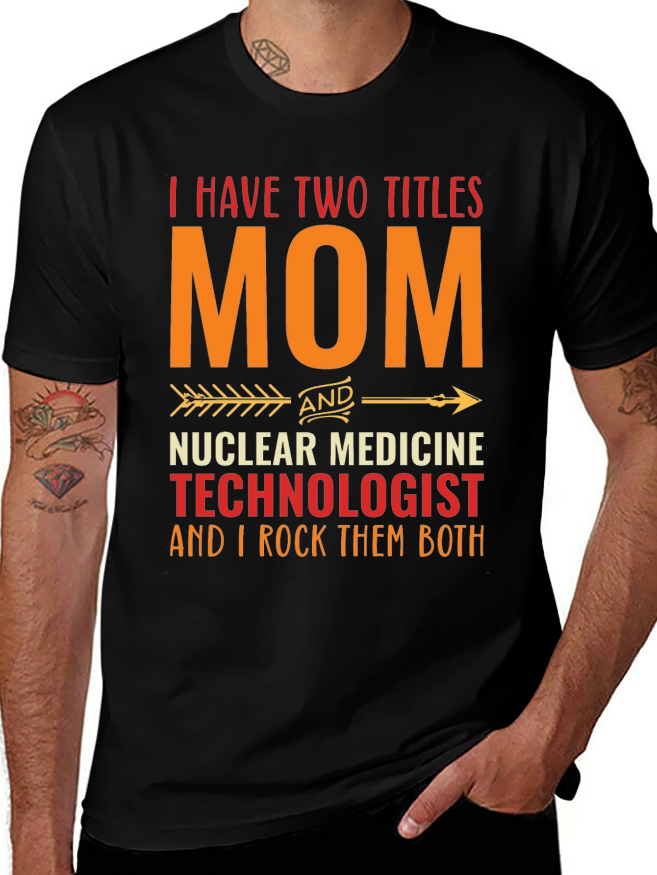 Mom Nuclear Medicine Technologist T-Shirt