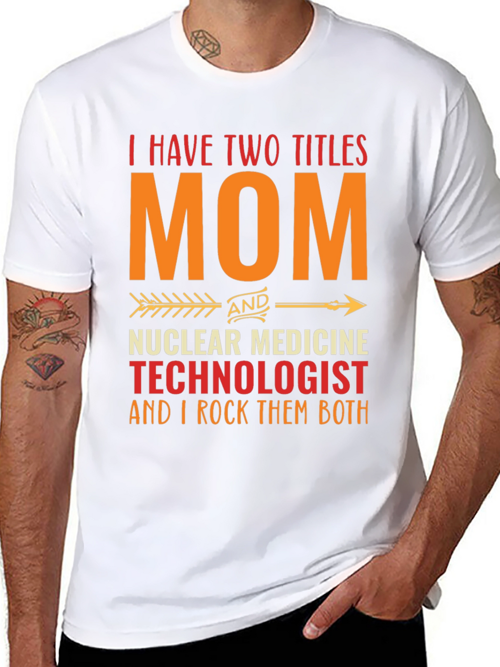 Mom Nuclear Medicine Technologist T-Shirt