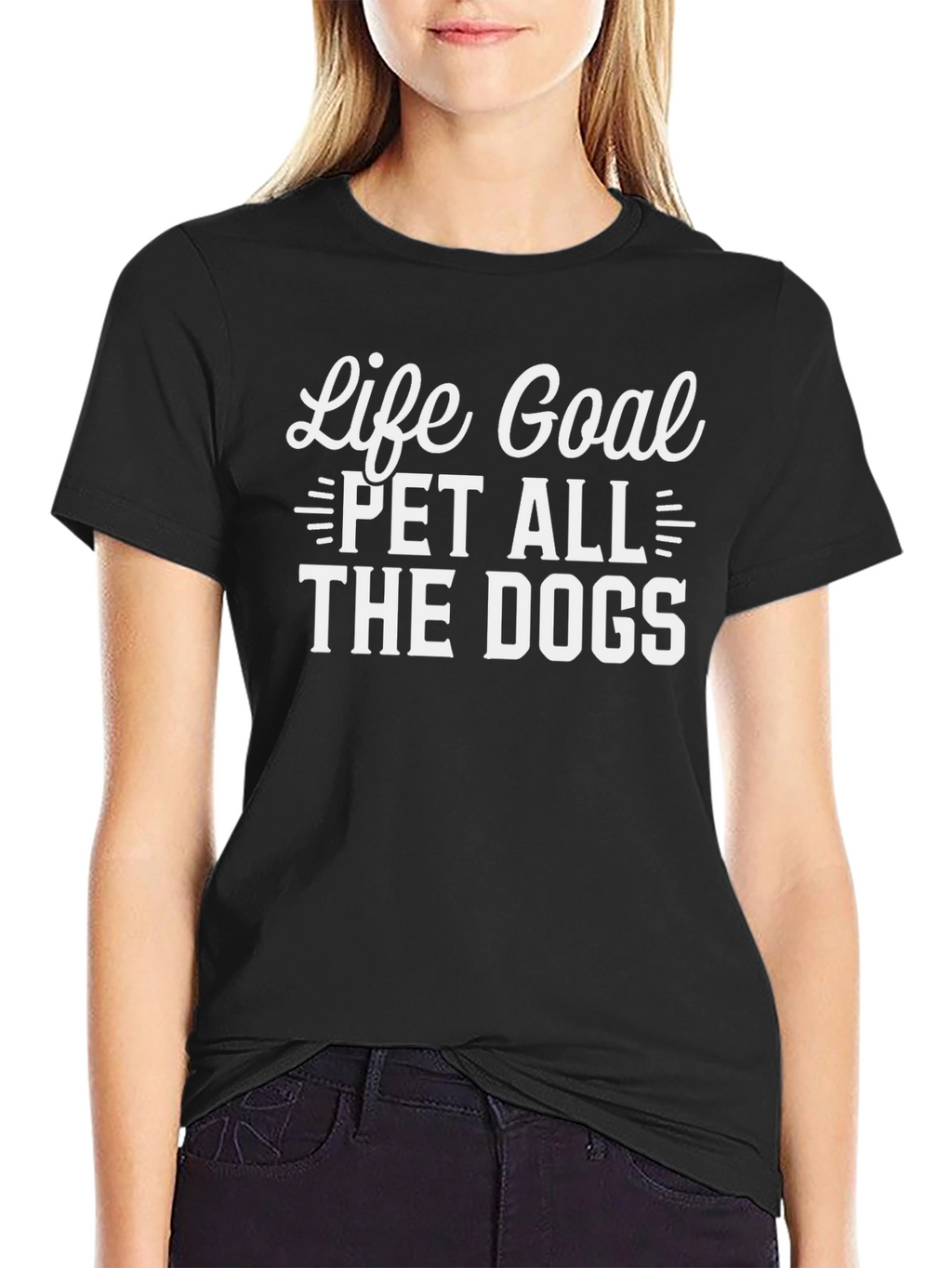 Life Goal Pet All The Dogs T-Shirt