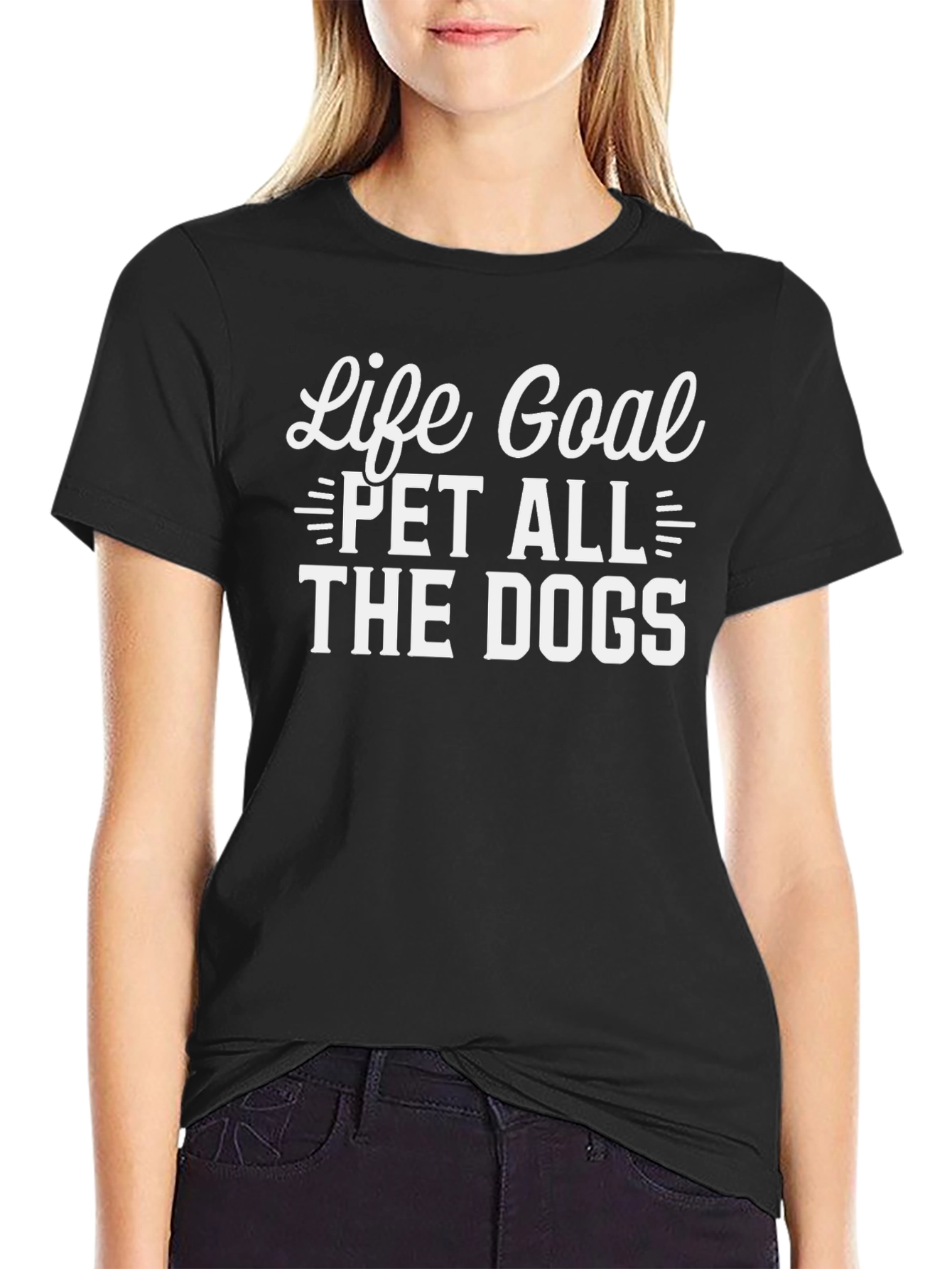 Life Goal Pet All The Dogs T-Shirt