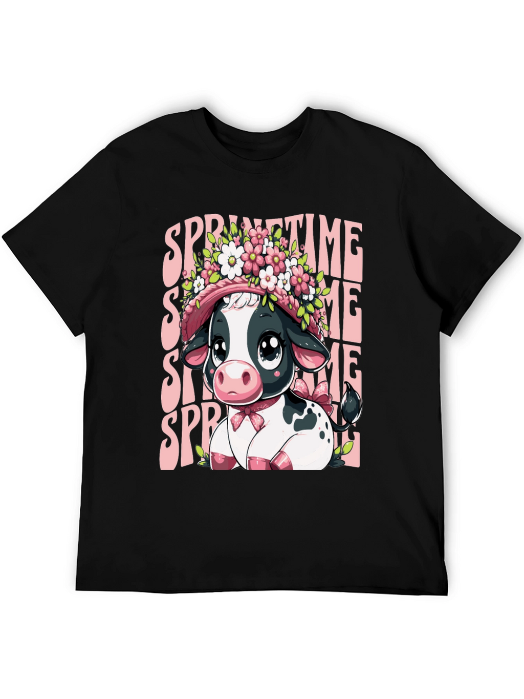 Springtime Cow T-Shirt