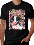 Springtime Cow T-Shirt