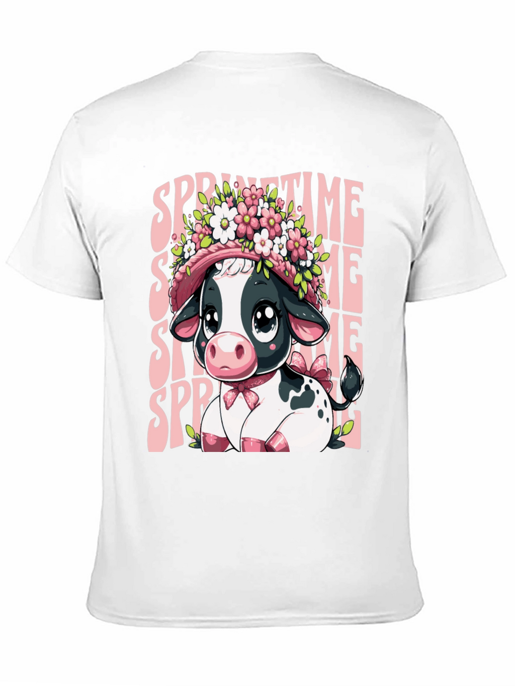 Springtime Cow T-Shirt