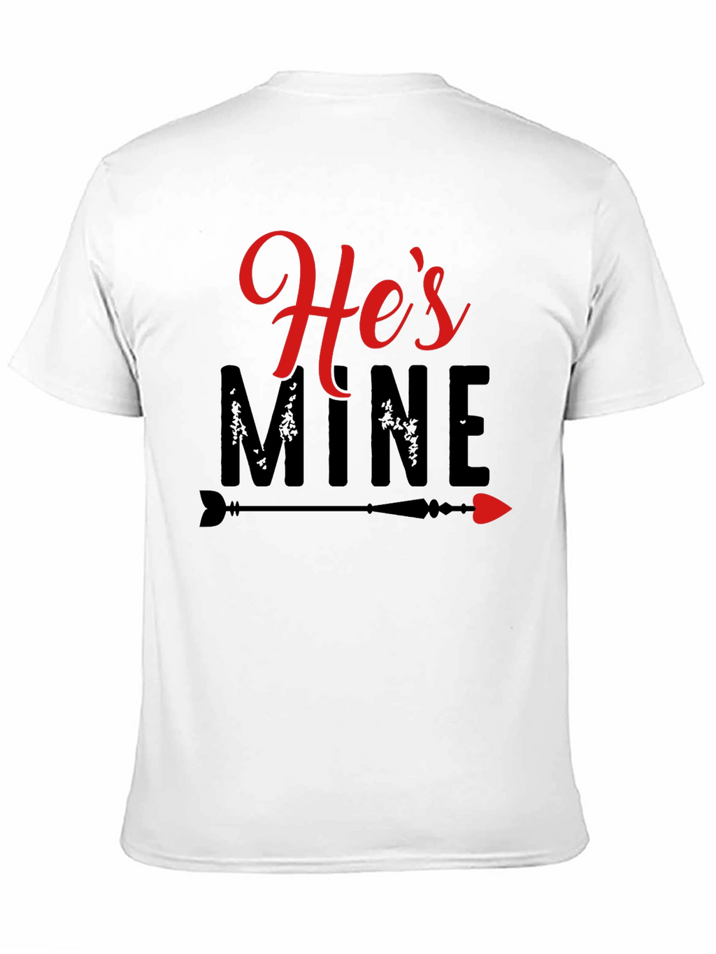 Hes Mine T-Shirt - Valentines Day Couple Tee