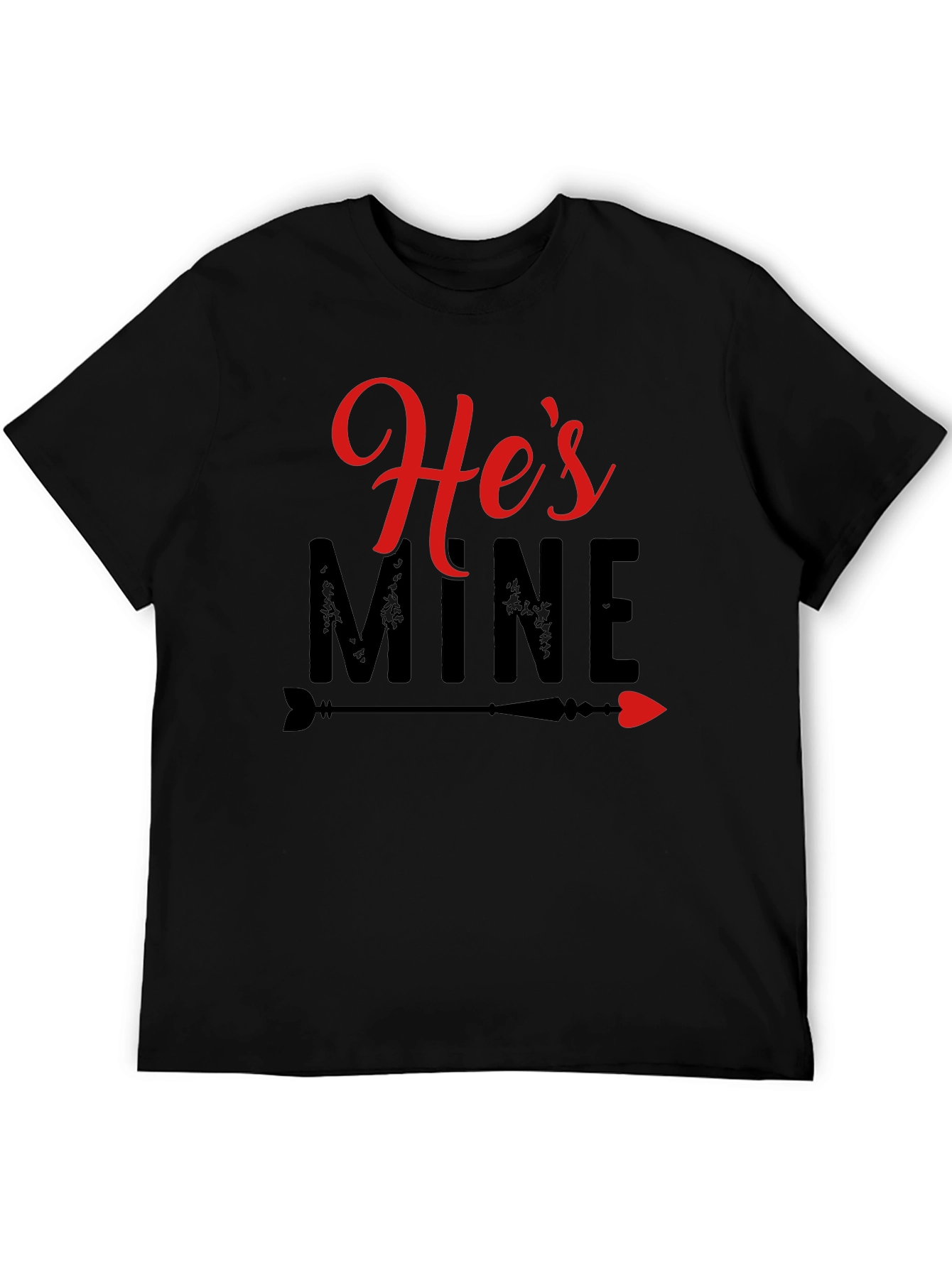 Hes Mine T-Shirt - Valentines Day Couple Tee
