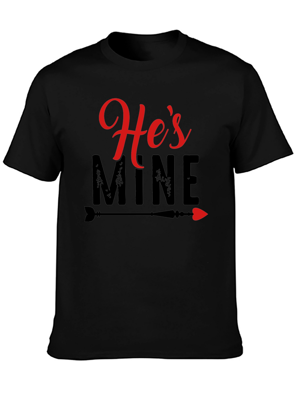 Hes Mine T-Shirt - Valentines Day Couple Tee