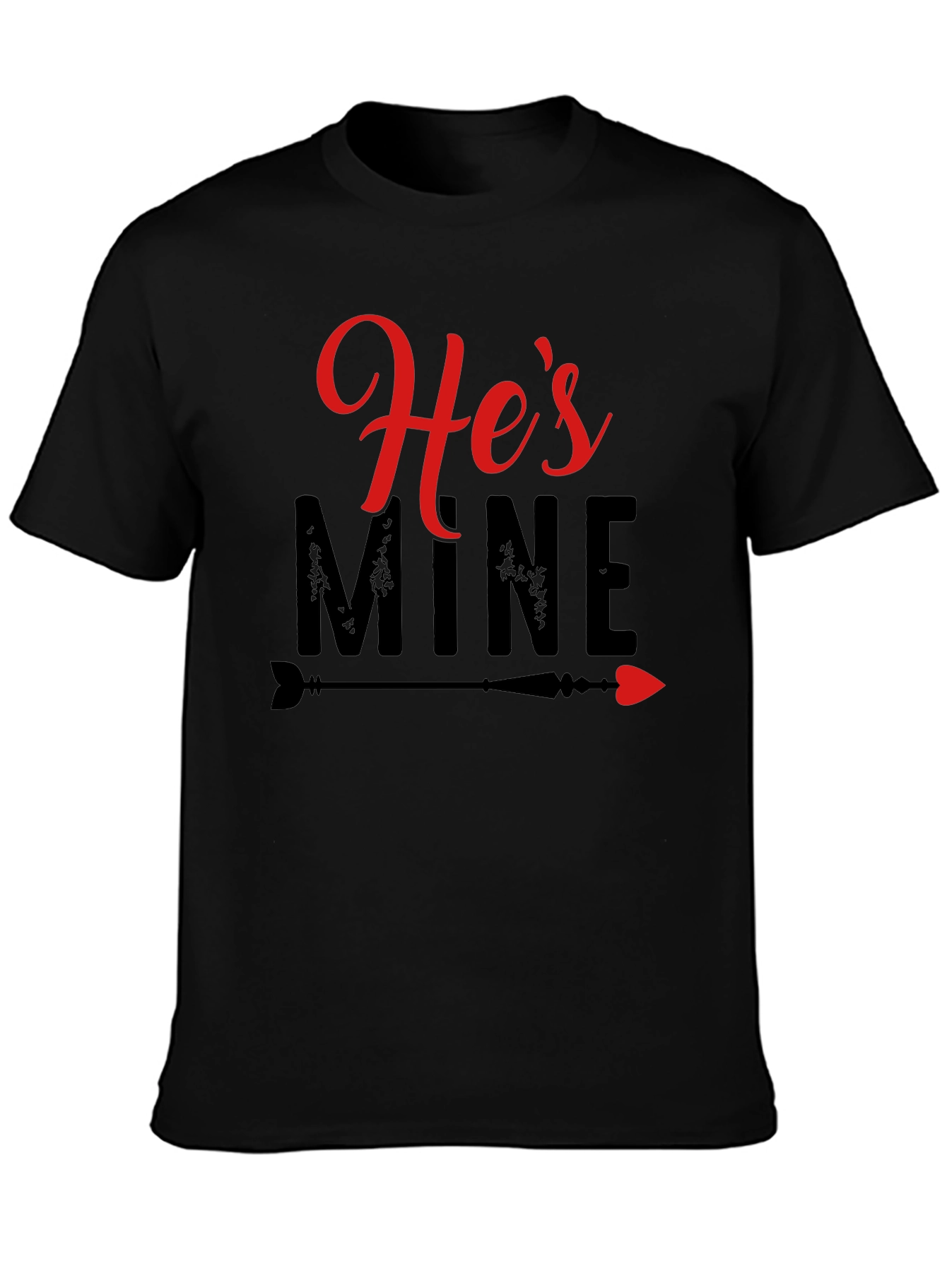 Hes Mine T-Shirt - Valentines Day Couple Tee