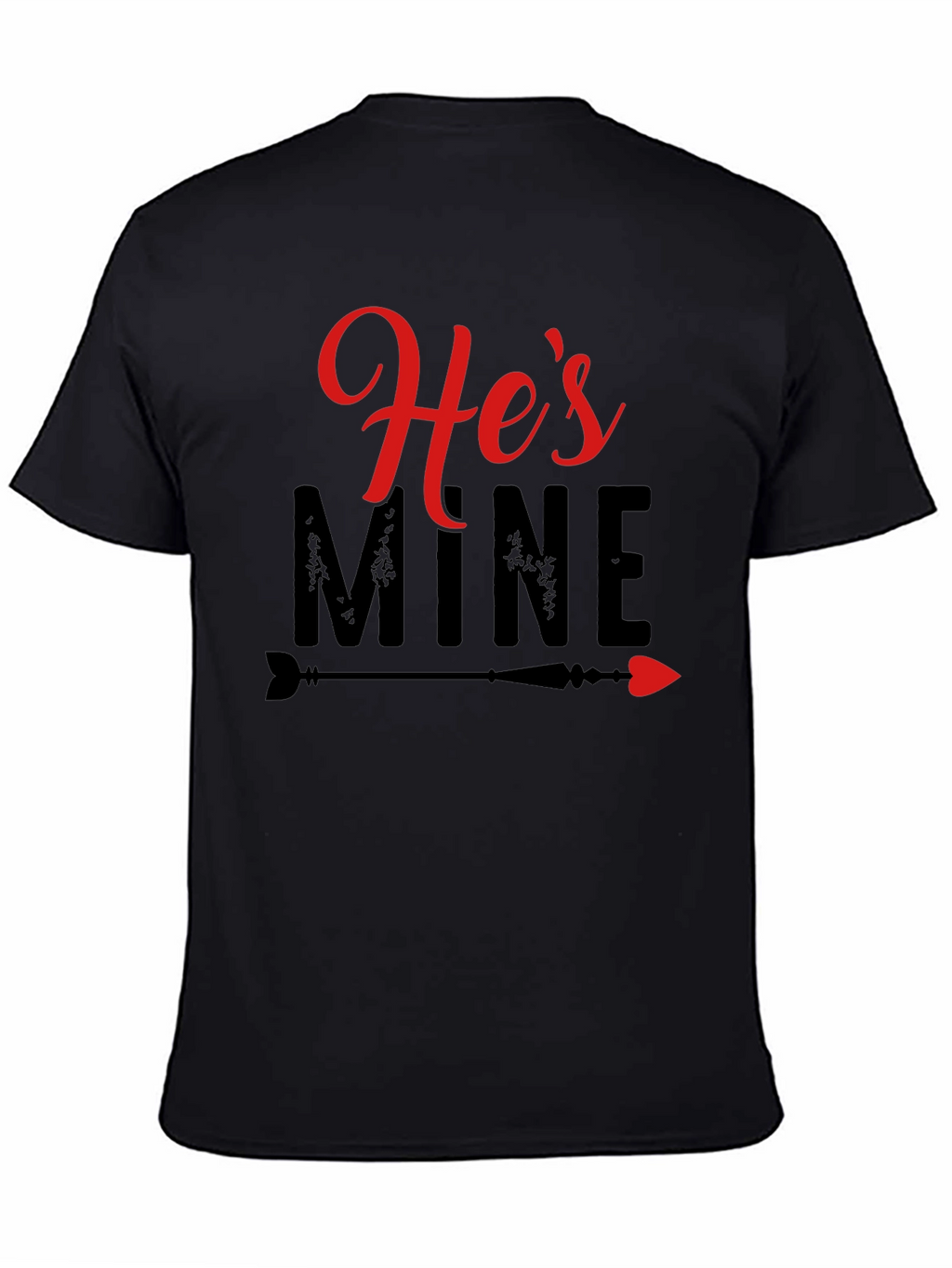 Hes Mine T-Shirt - Valentines Day Couple Tee