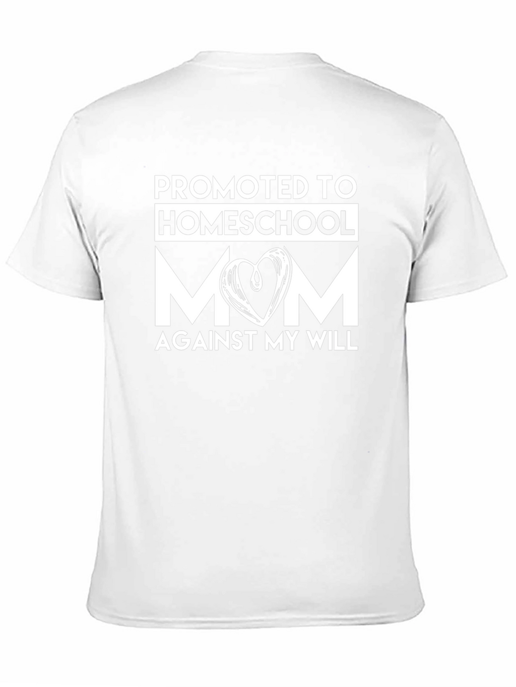 Promoted to Homeschool Mom Graphic T-Shirt