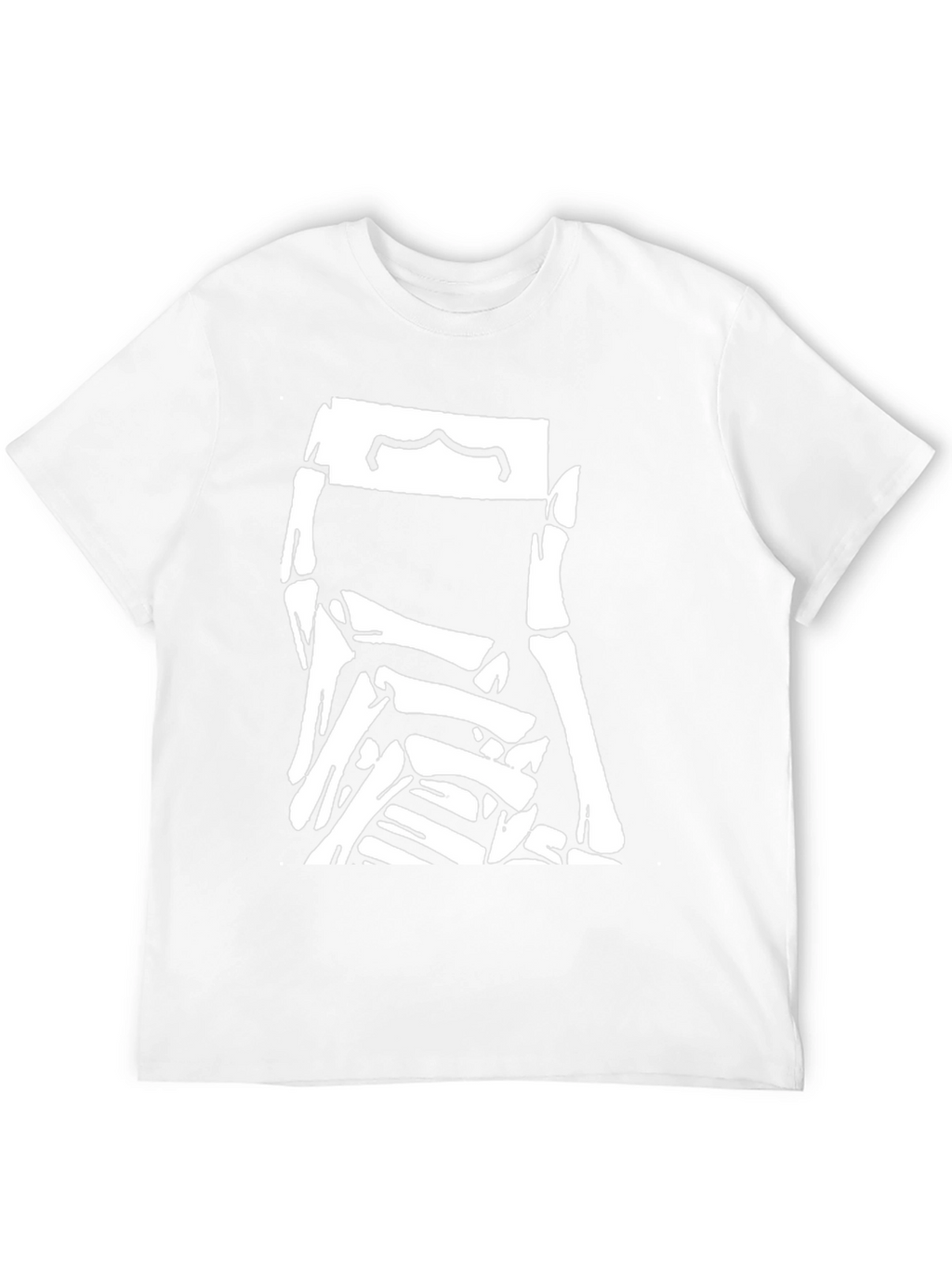 Skeleton Pile Graphic Tee - Black