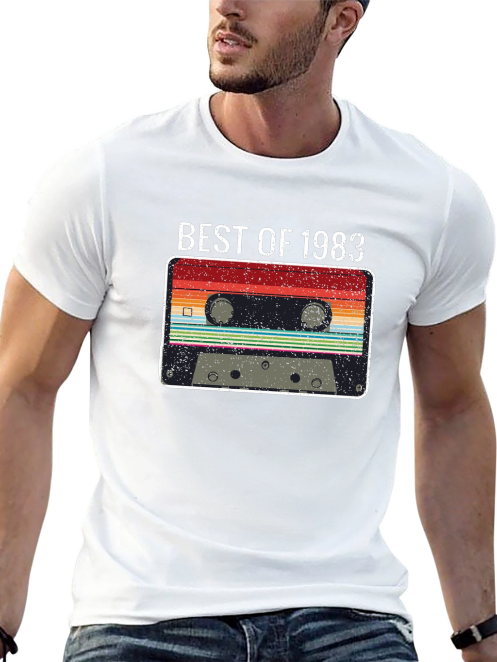 Best of 1983 Cassette Tape Graphic T-Shirt