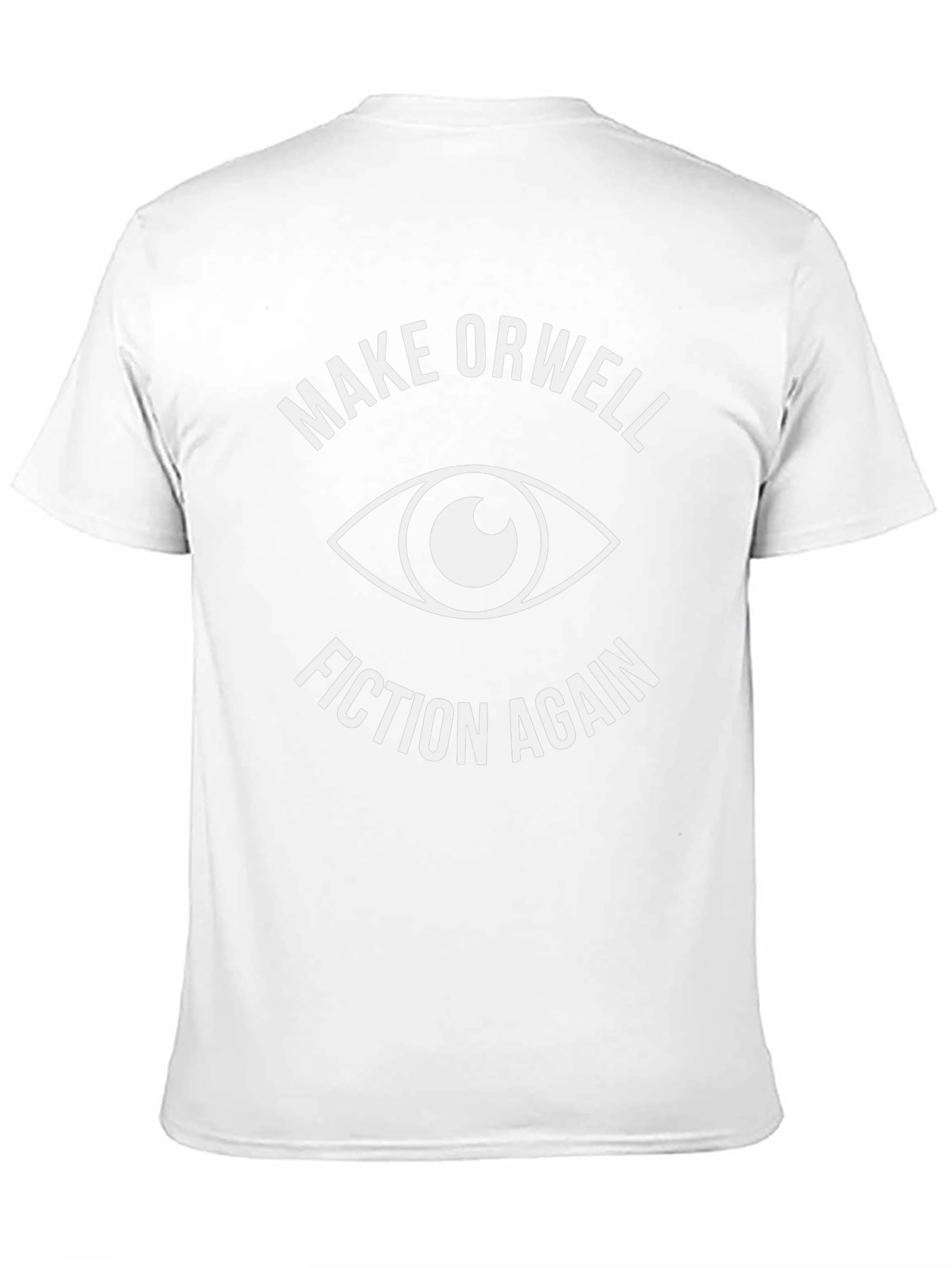 Make Orwell Fiction Again T-Shirt - Black