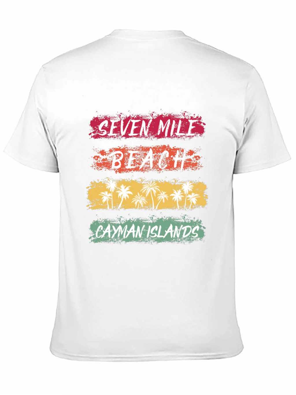 Seven Mile Beach Cayman Islands Graphic Tee