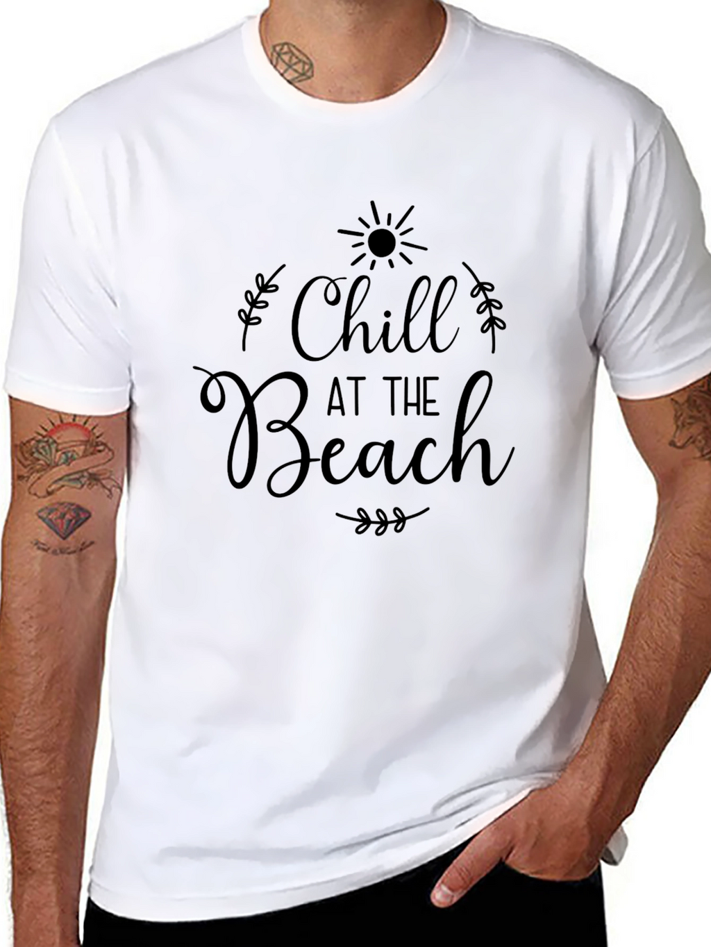 Chill at the Beach Graphic Tee
