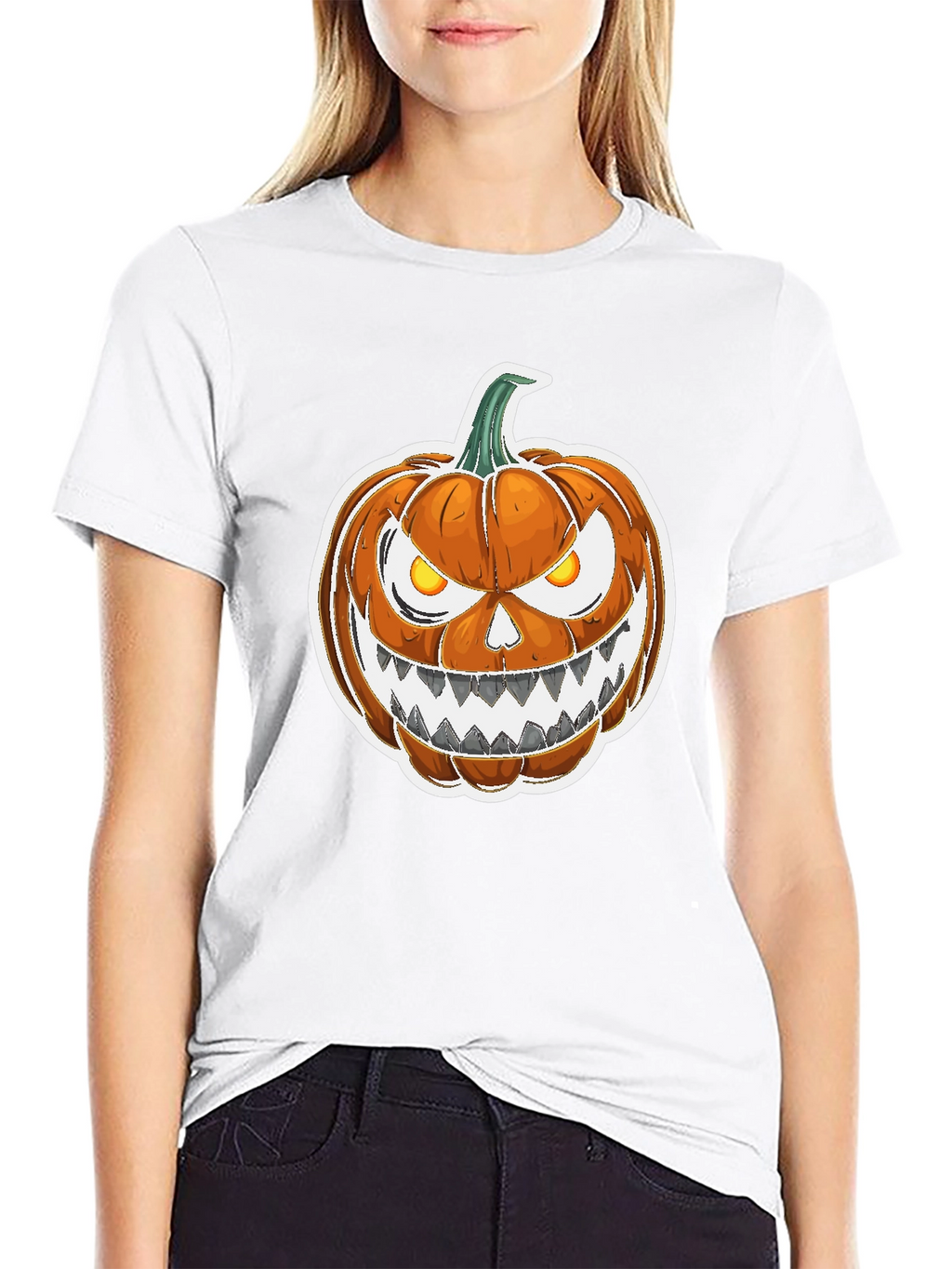 Halloween Pumpkin Graphic Tee