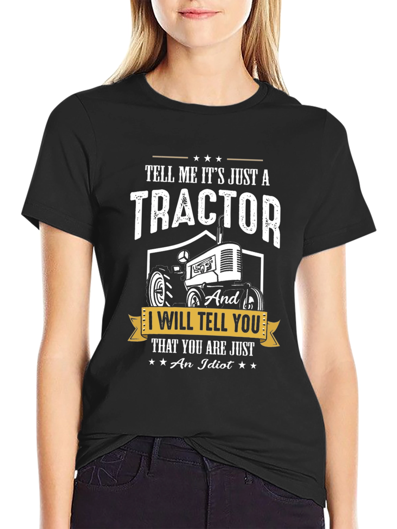 Tractor Graphic Tee - Tell Me Its Just a Tractor...