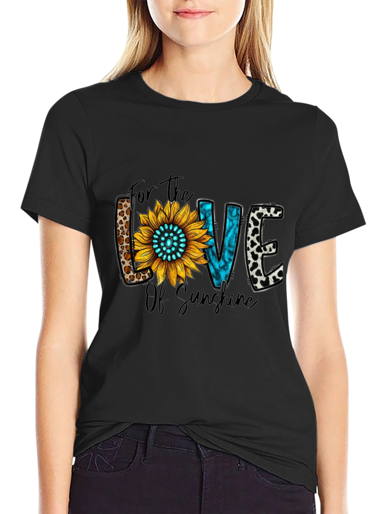 Sunflower Love Graphic Tee