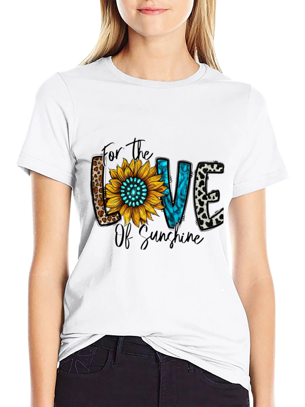 Sunflower Love Graphic Tee