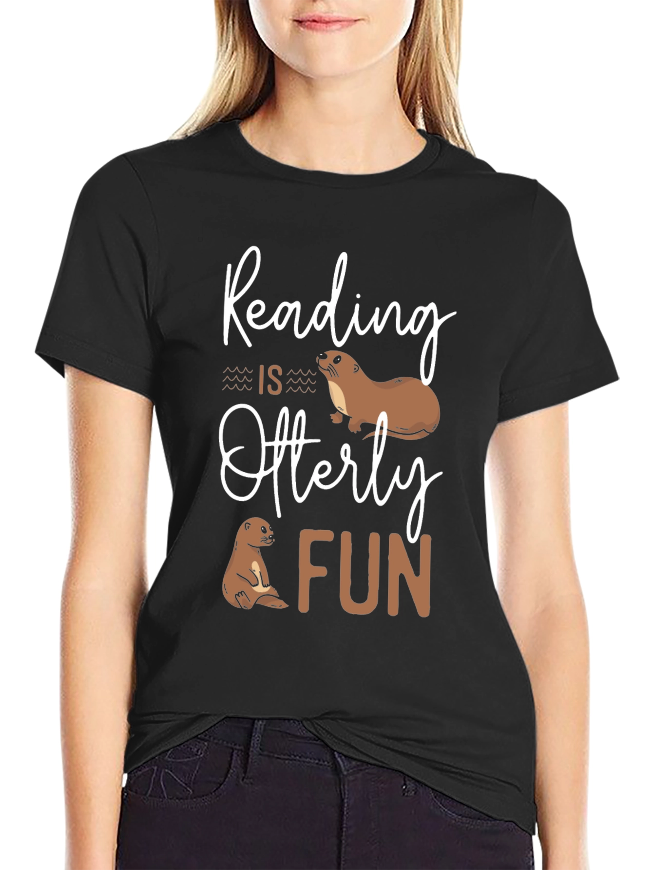 Reading Is Otterly Fun T-Shirt
