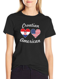 Croatian American Pride T-Shirt