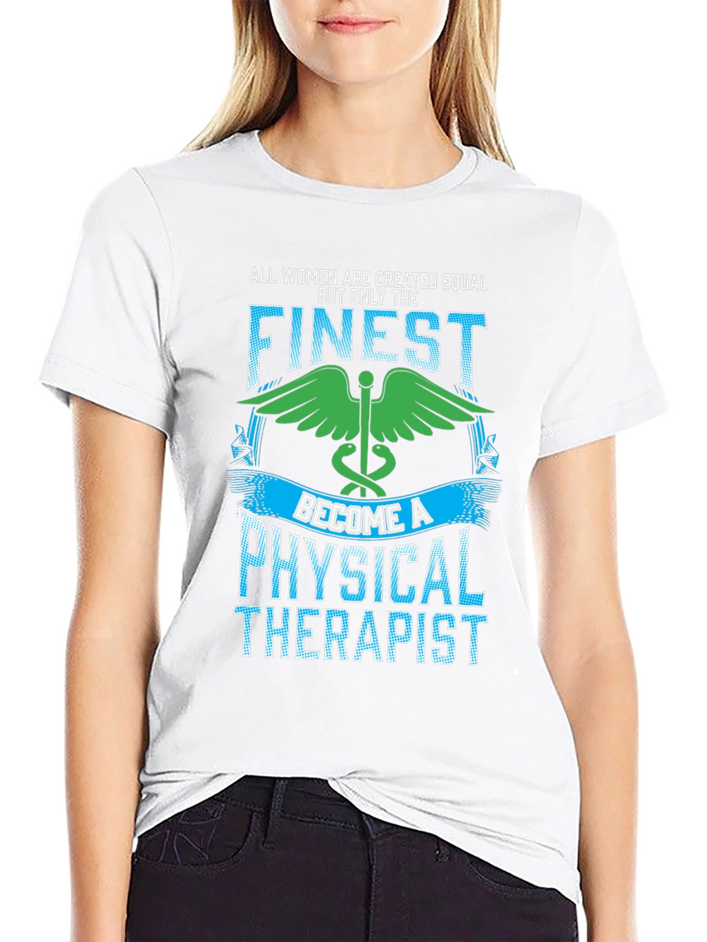 Finest Physical Therapist T-Shirt - Womens Pride Tee