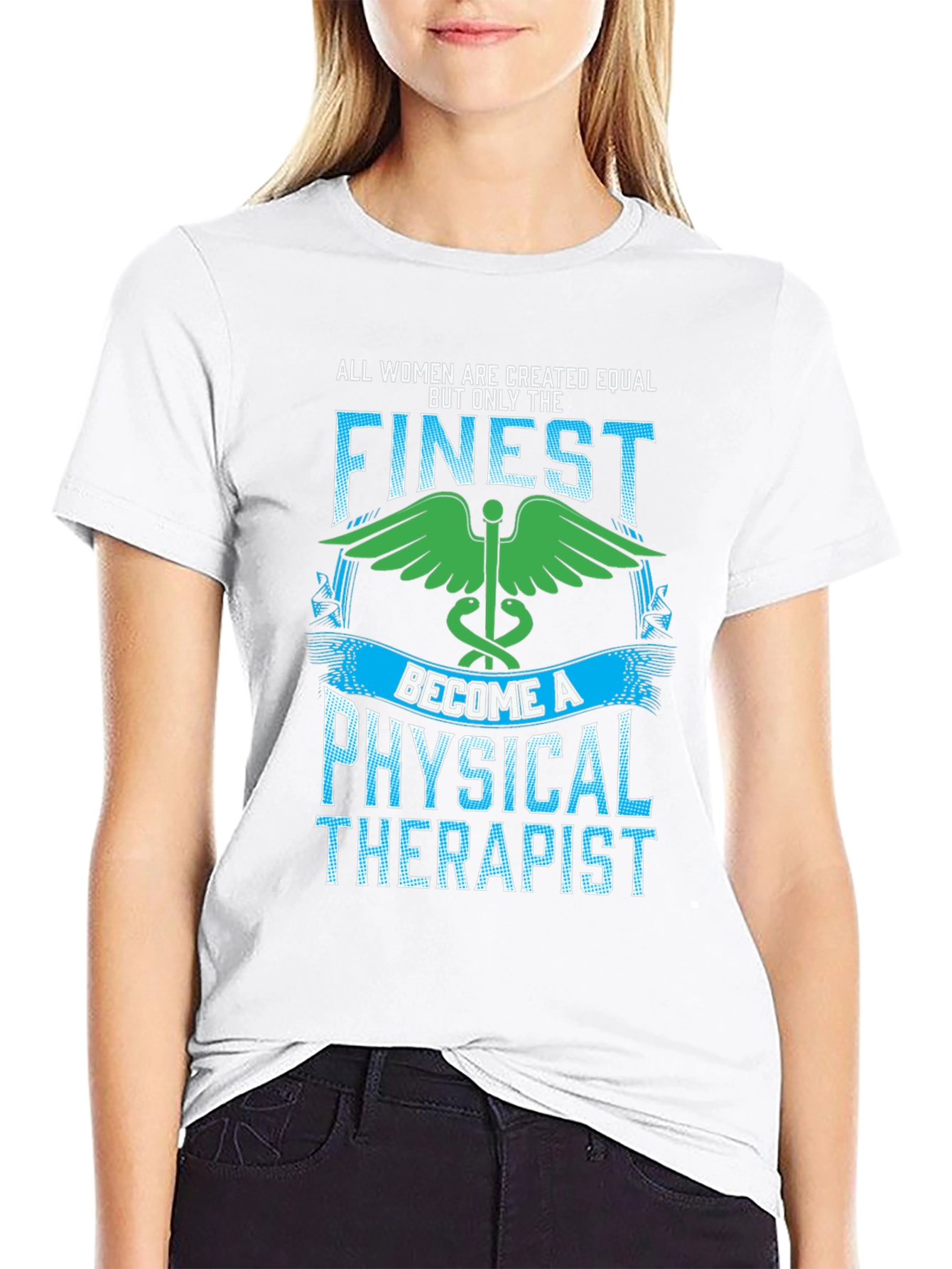 Finest Physical Therapist T-Shirt - Womens Pride Tee