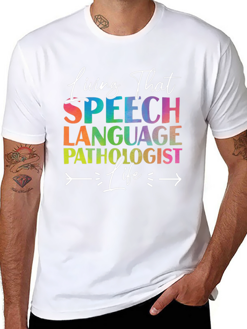 Speech Language Pathologist T-Shirt - Living That Life
