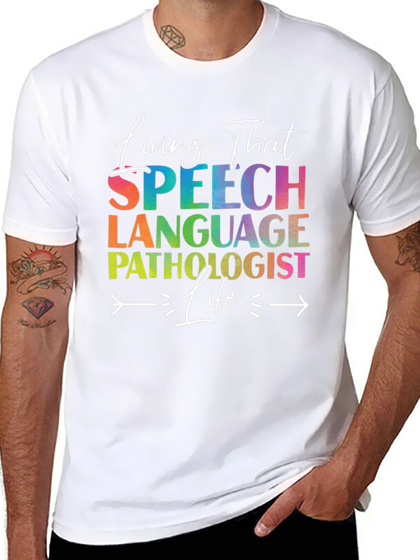 Speech Language Pathologist T-Shirt - Living That Life