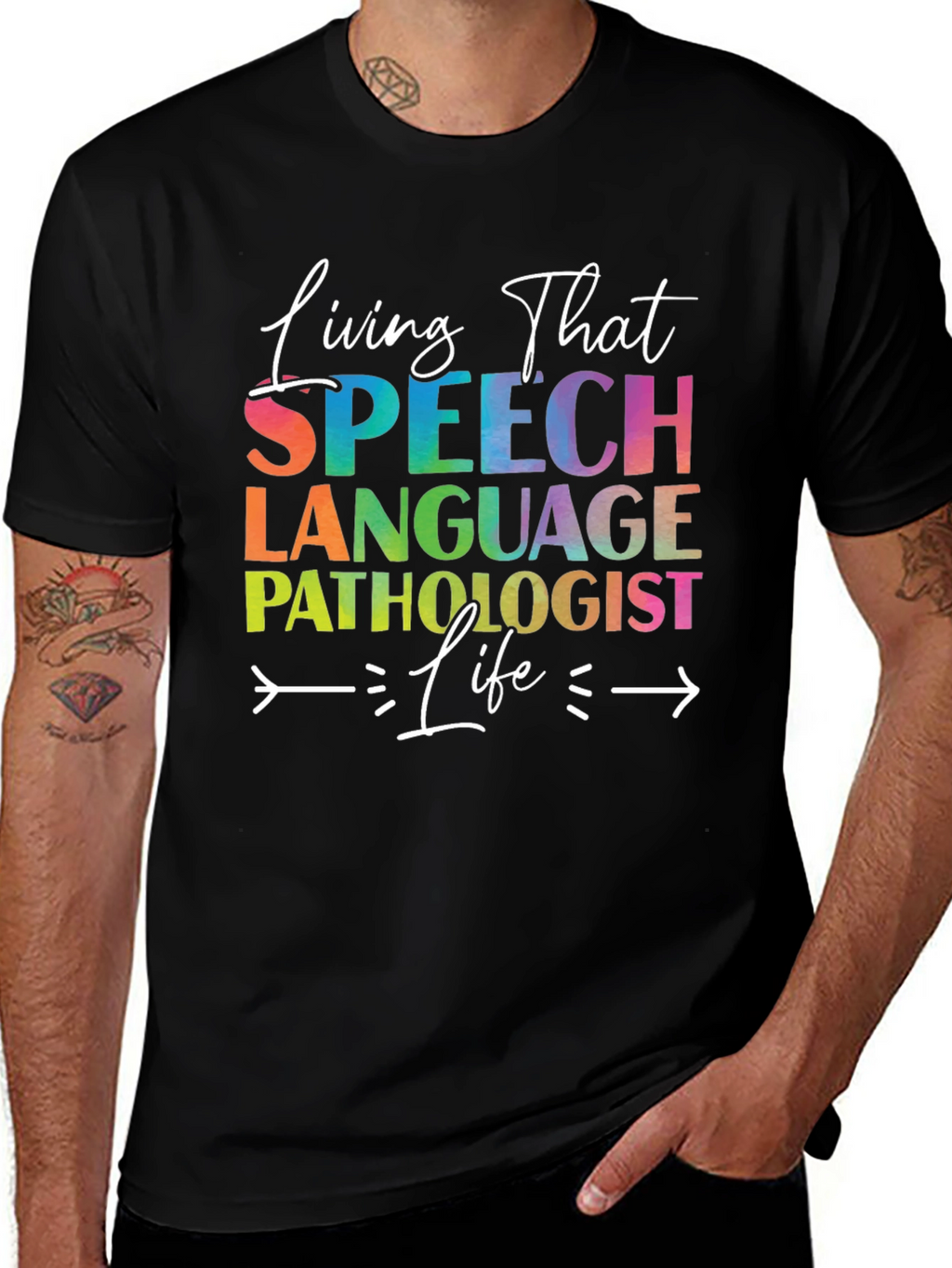 Speech Language Pathologist T-Shirt - Living That Life