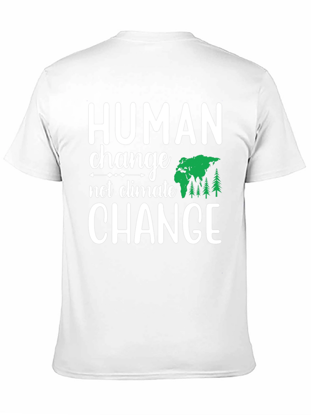 Human Change Tee: Eco-Friendly Activism