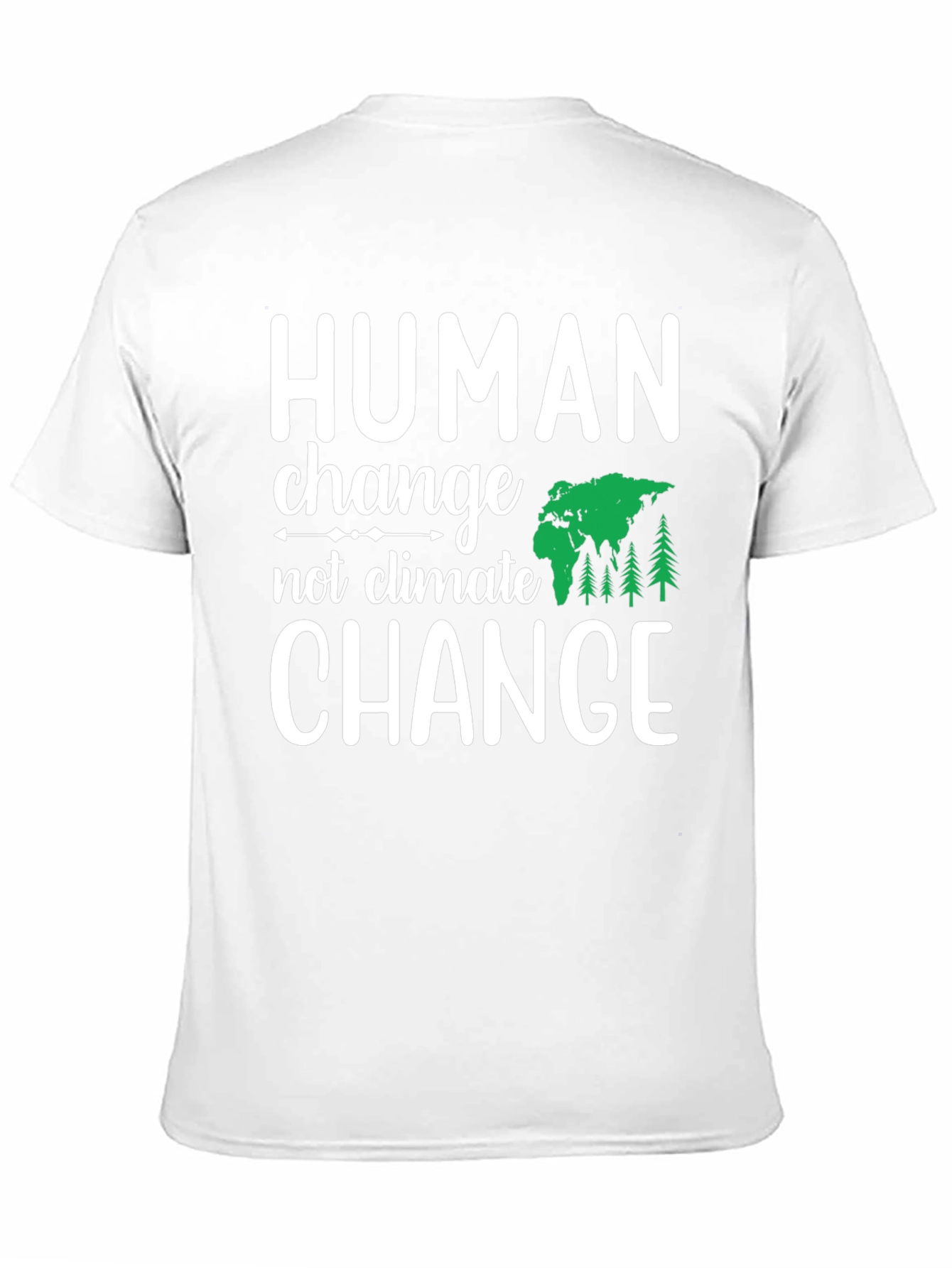 Human Change Tee: Eco-Friendly Activism