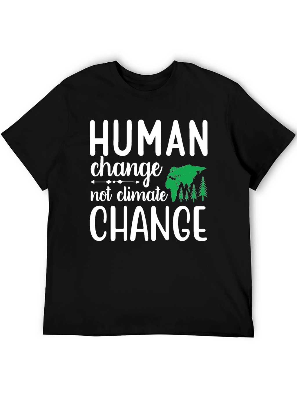 Human Change Tee: Eco-Friendly Activism