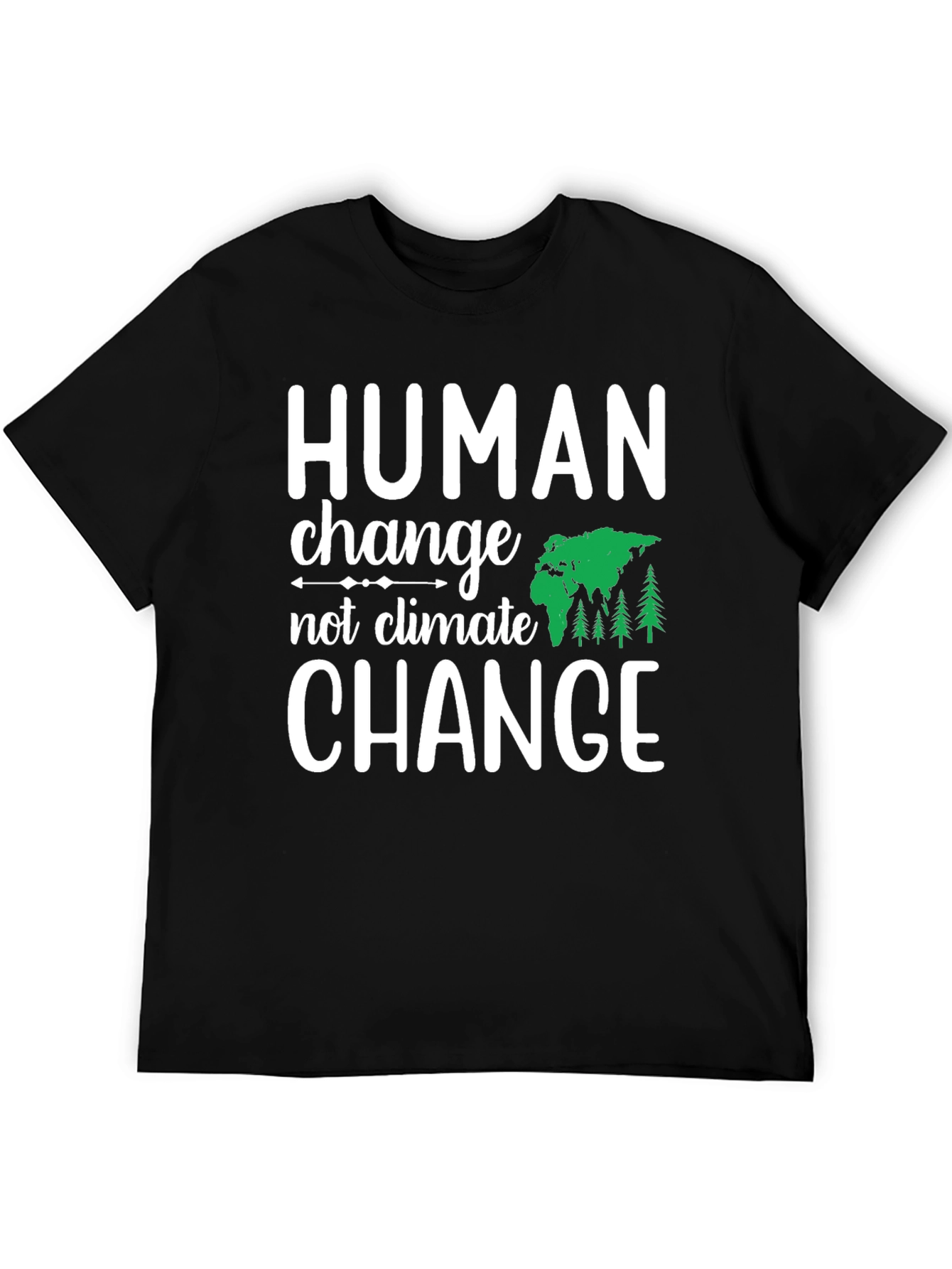 Human Change Tee: Eco-Friendly Activism