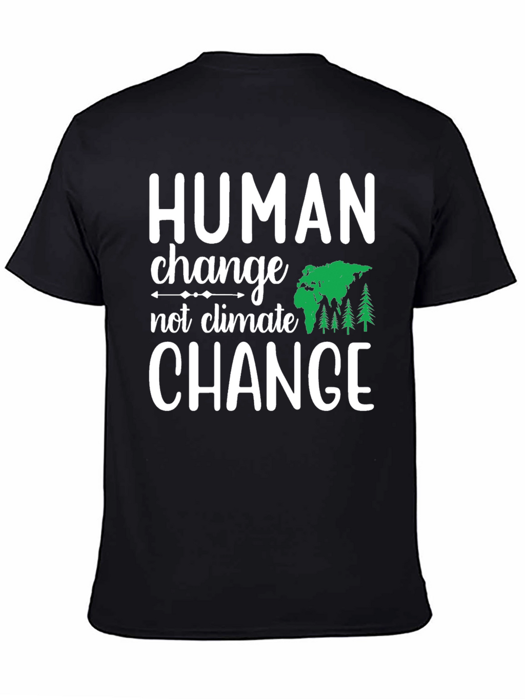 Human Change Tee: Eco-Friendly Activism