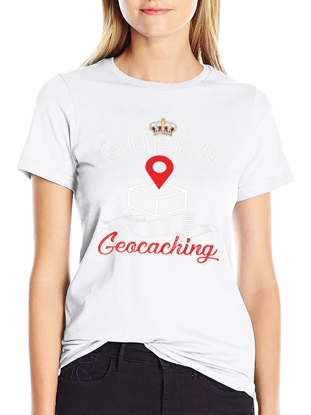 Queen of Geocaching T-Shirt