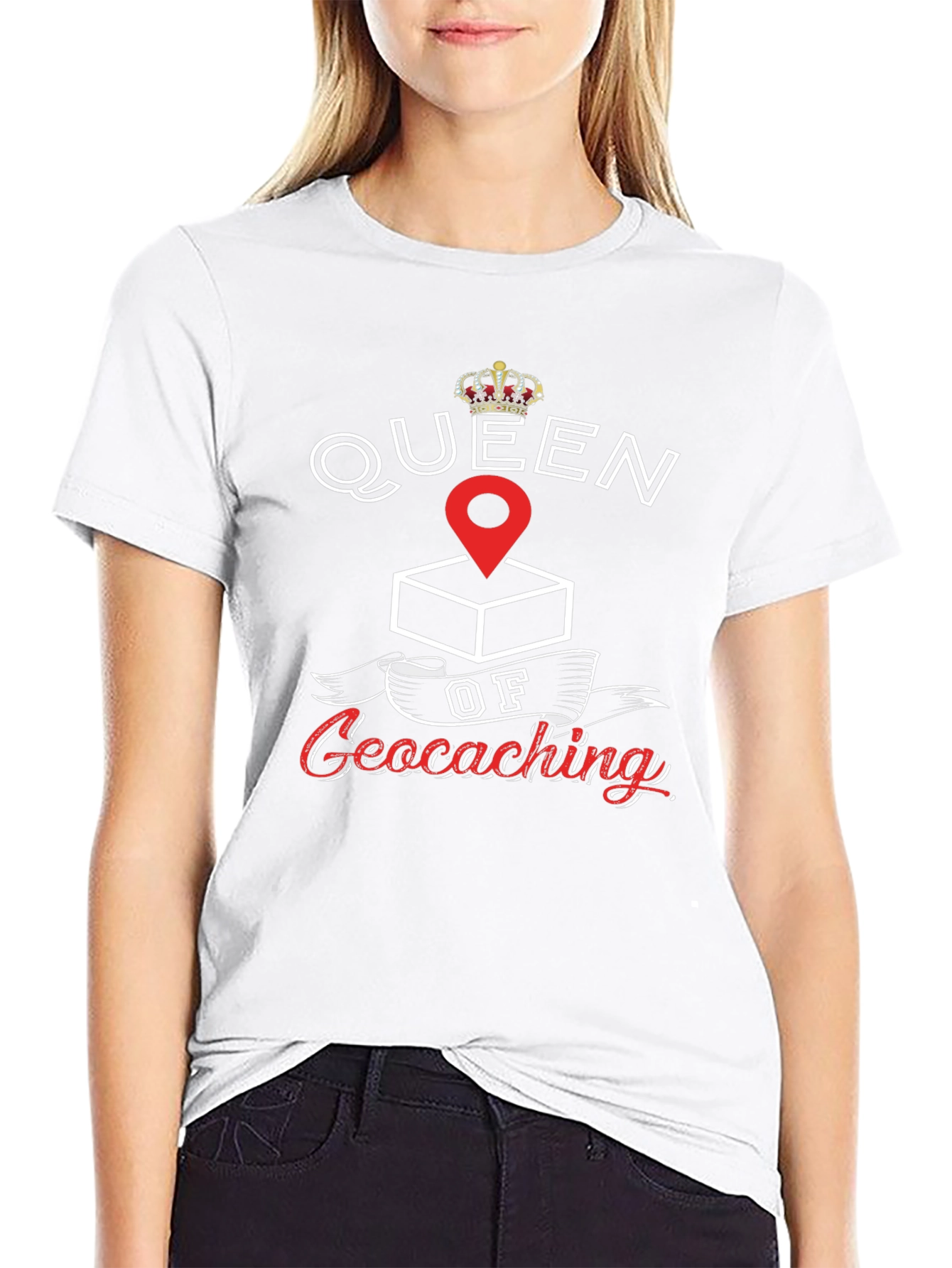 Queen of Geocaching T-Shirt