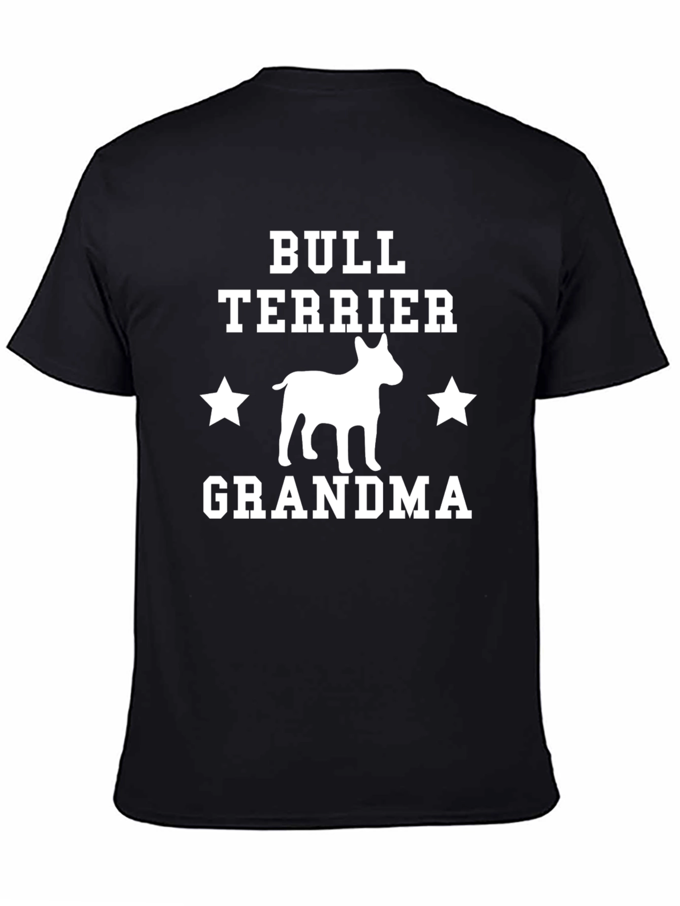 Bull Terrier Grandma T-Shirt – Cute Dog Grandma Graphic Tee