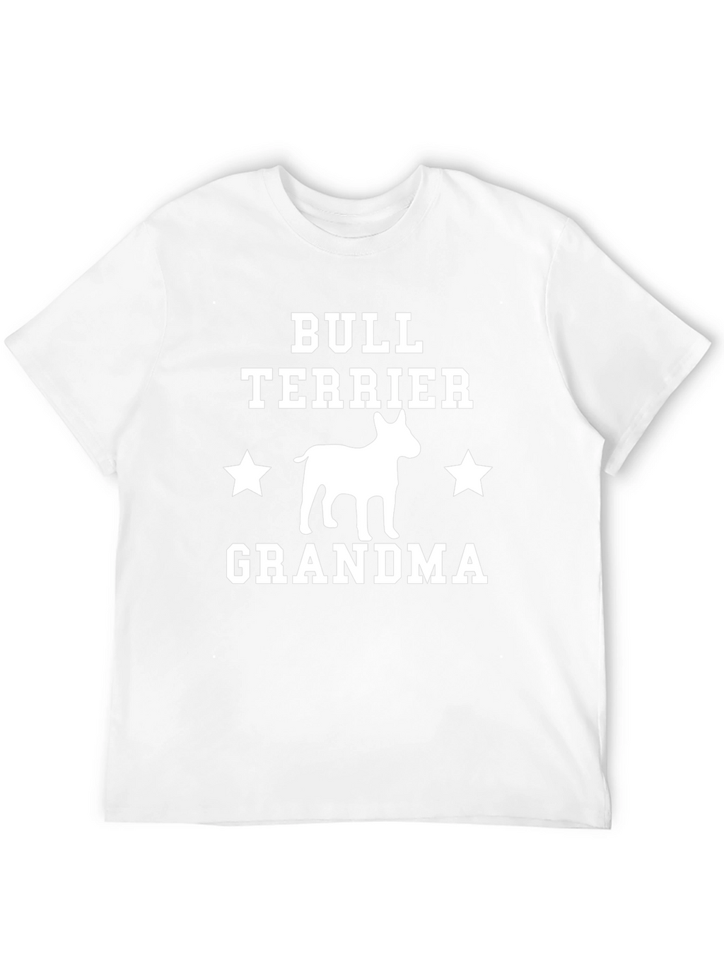 Bull Terrier Grandma T-Shirt – Cute Dog Grandma Graphic Tee