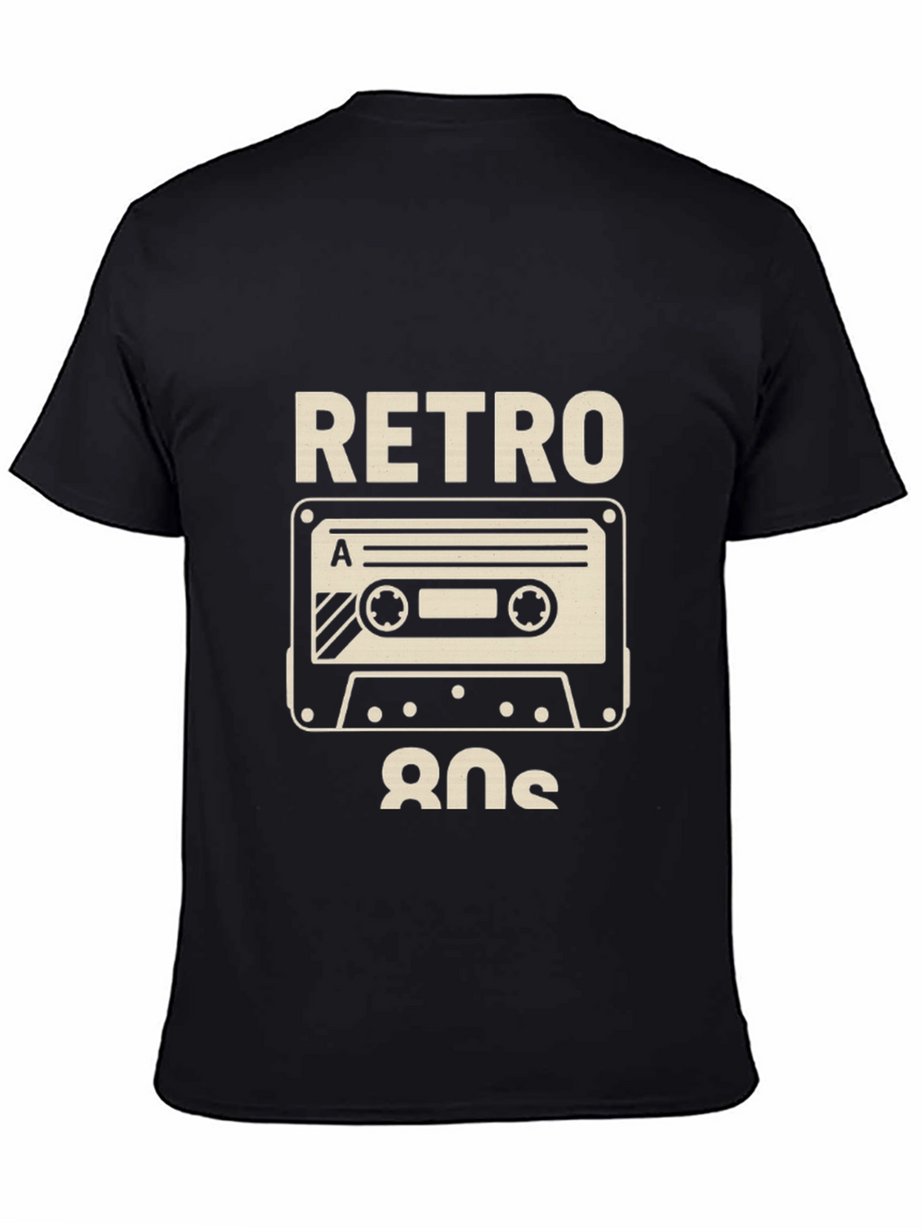 Retro 80s Cassette Graphic T-Shirt