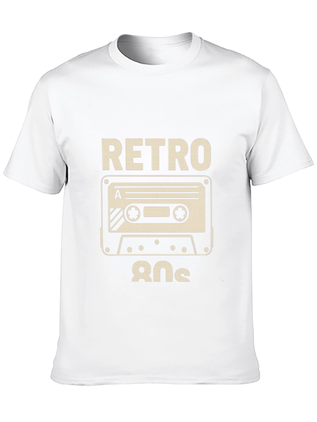 Retro 80s Cassette Graphic T-Shirt