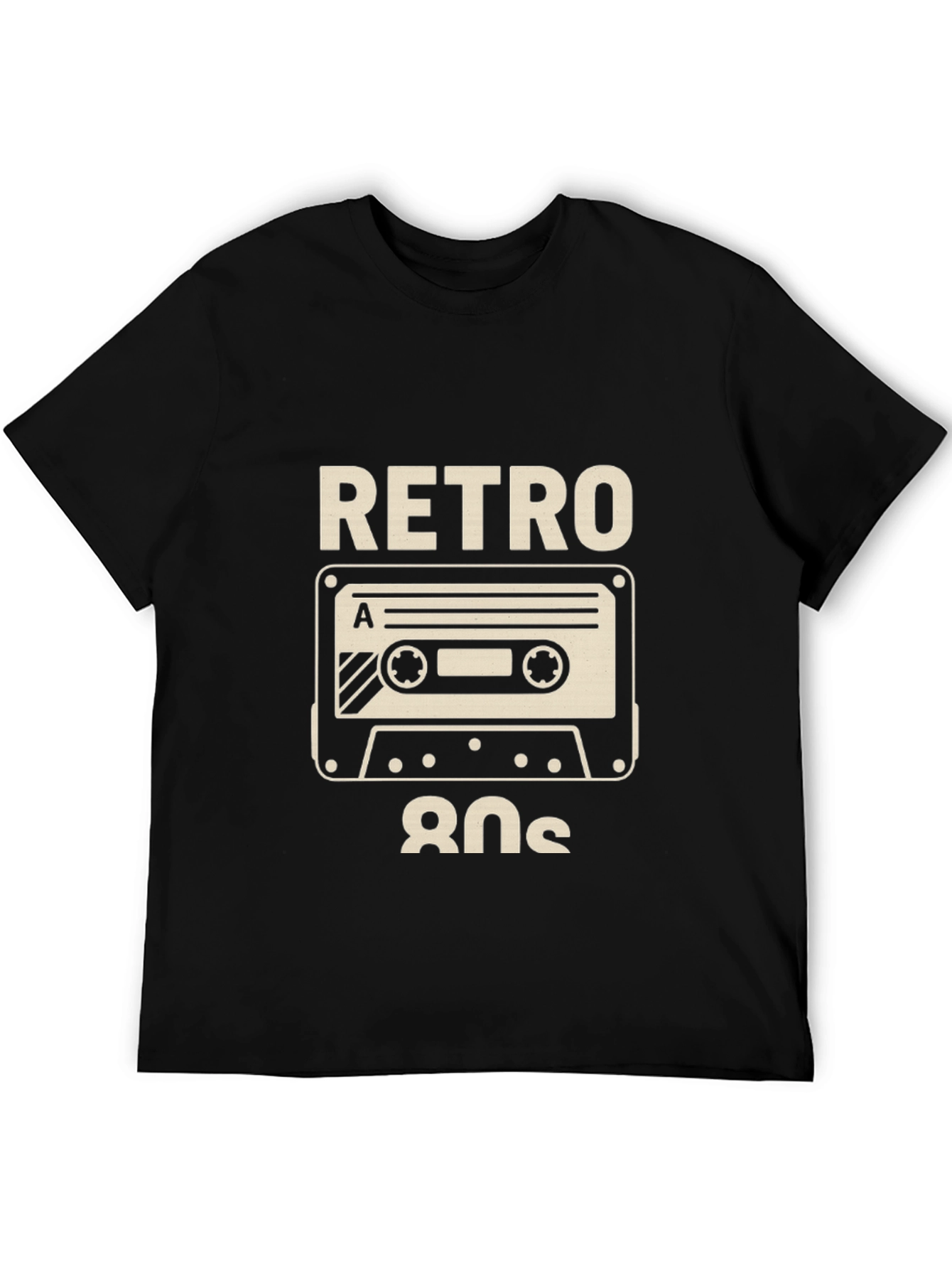 Retro 80s Cassette Graphic T-Shirt