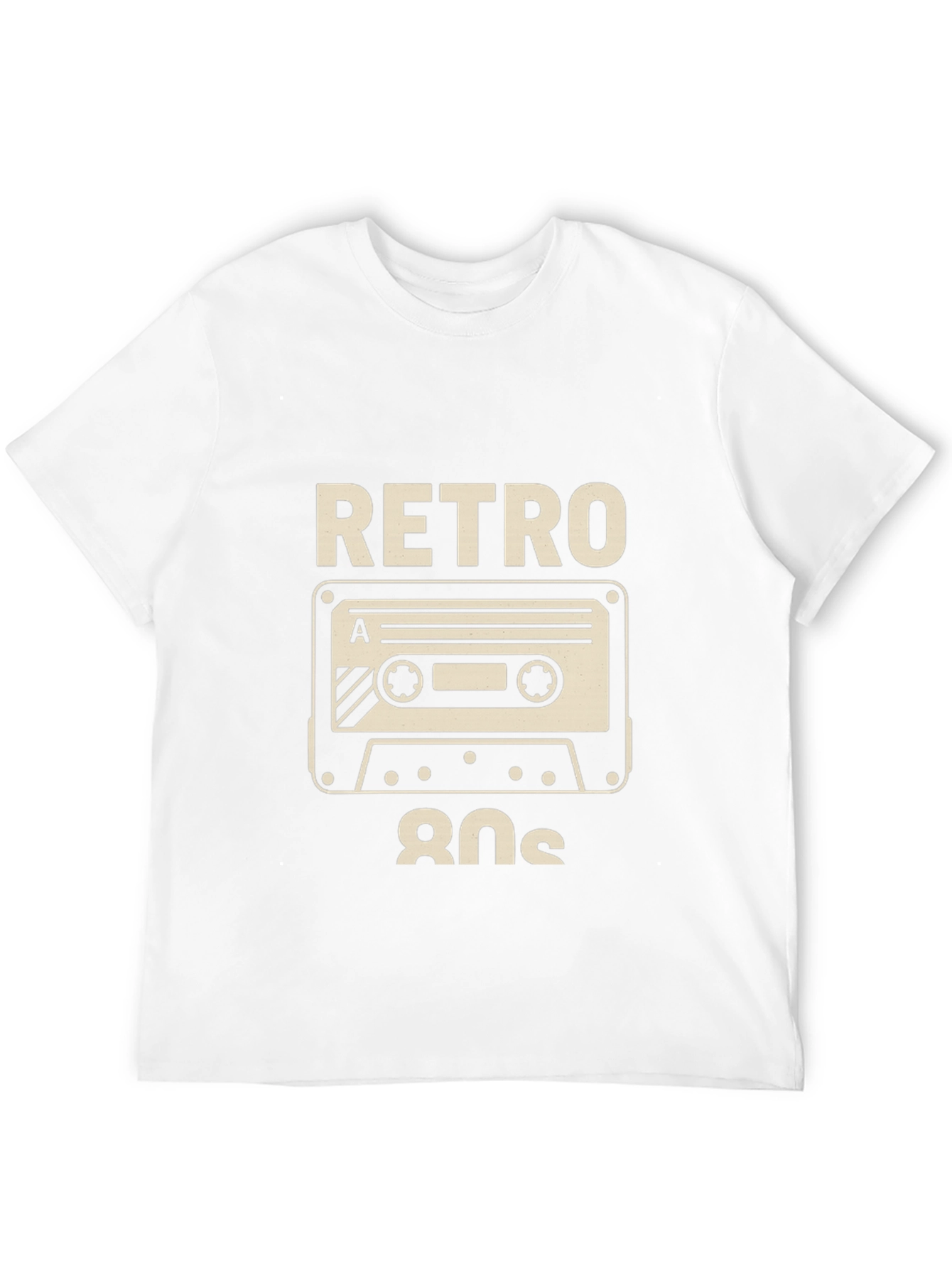 Retro 80s Cassette Graphic T-Shirt