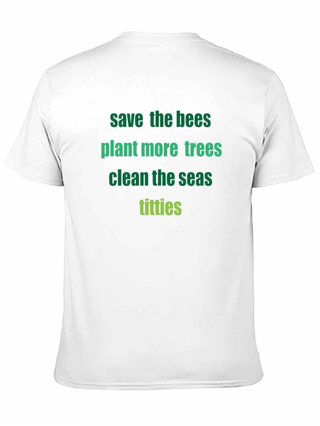 Save the Bees Graphic Print T-Shirt