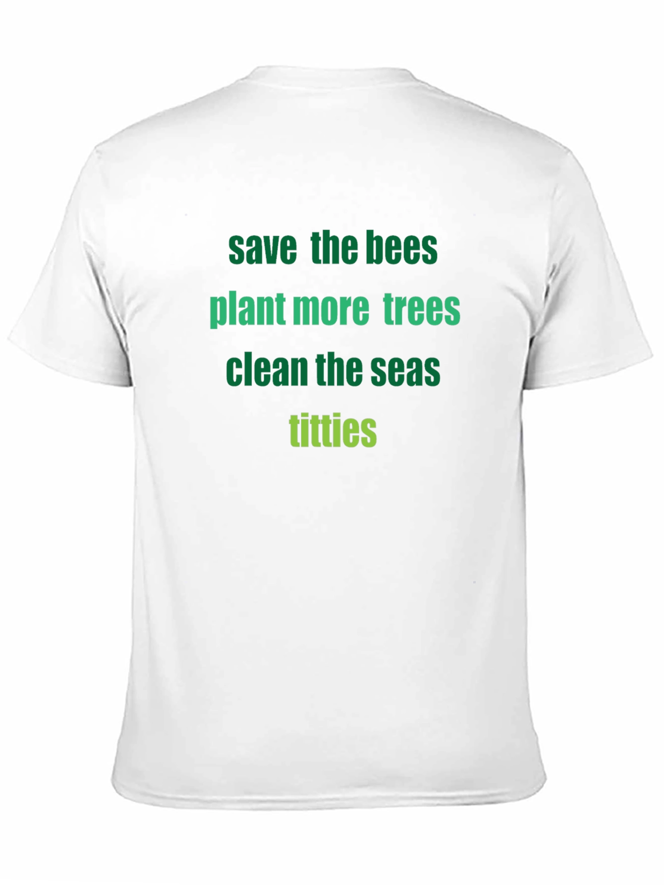 Save the Bees Graphic Print T-Shirt