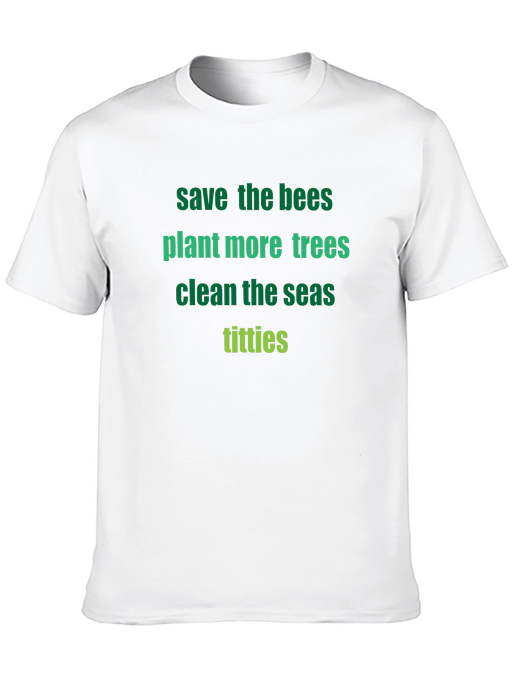 Save the Bees Graphic Print T-Shirt