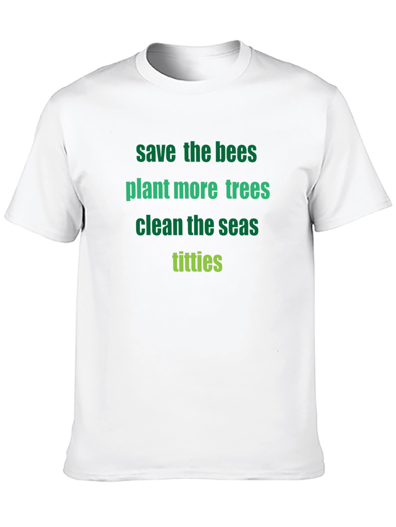 Save the Bees Graphic Print T-Shirt
